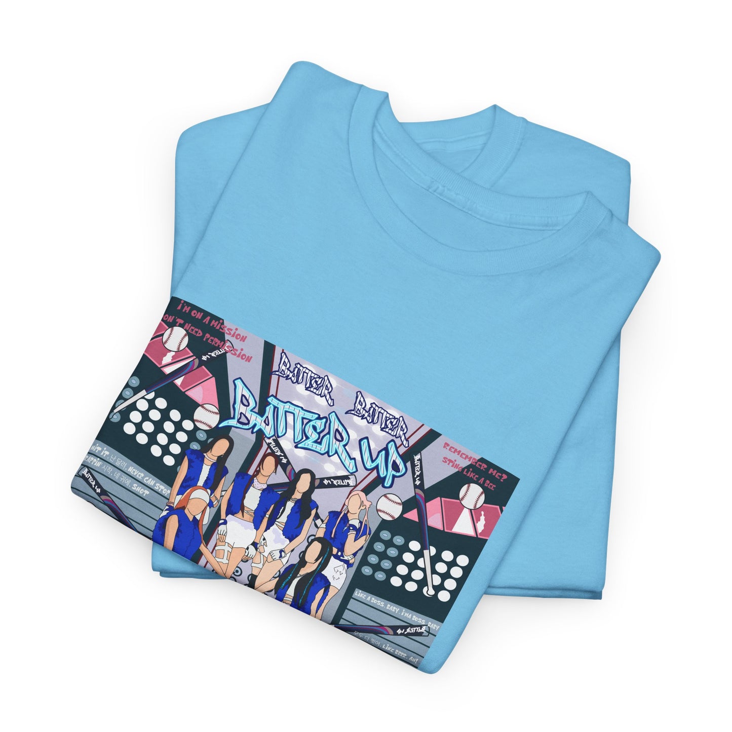 BabyMonster Batter Up Collage K-pop Tee