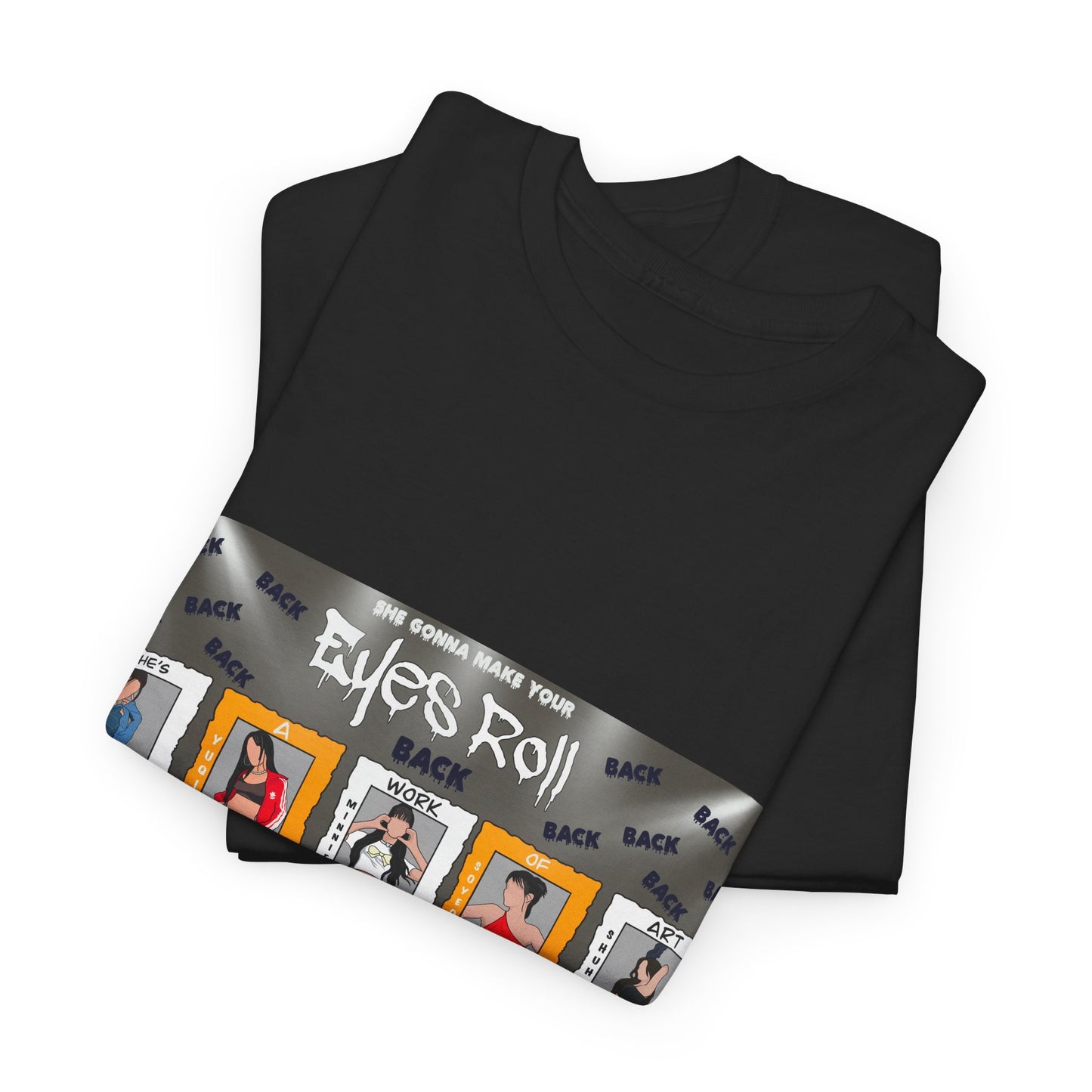 I-dle Eyes Roll Collage Kpop T Shirt