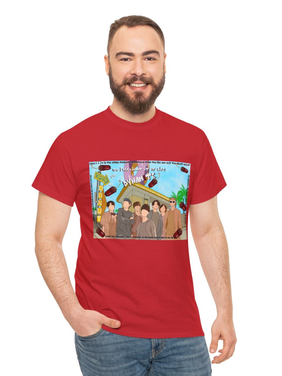 BTS Dynamite Collage Kpop T Shirt