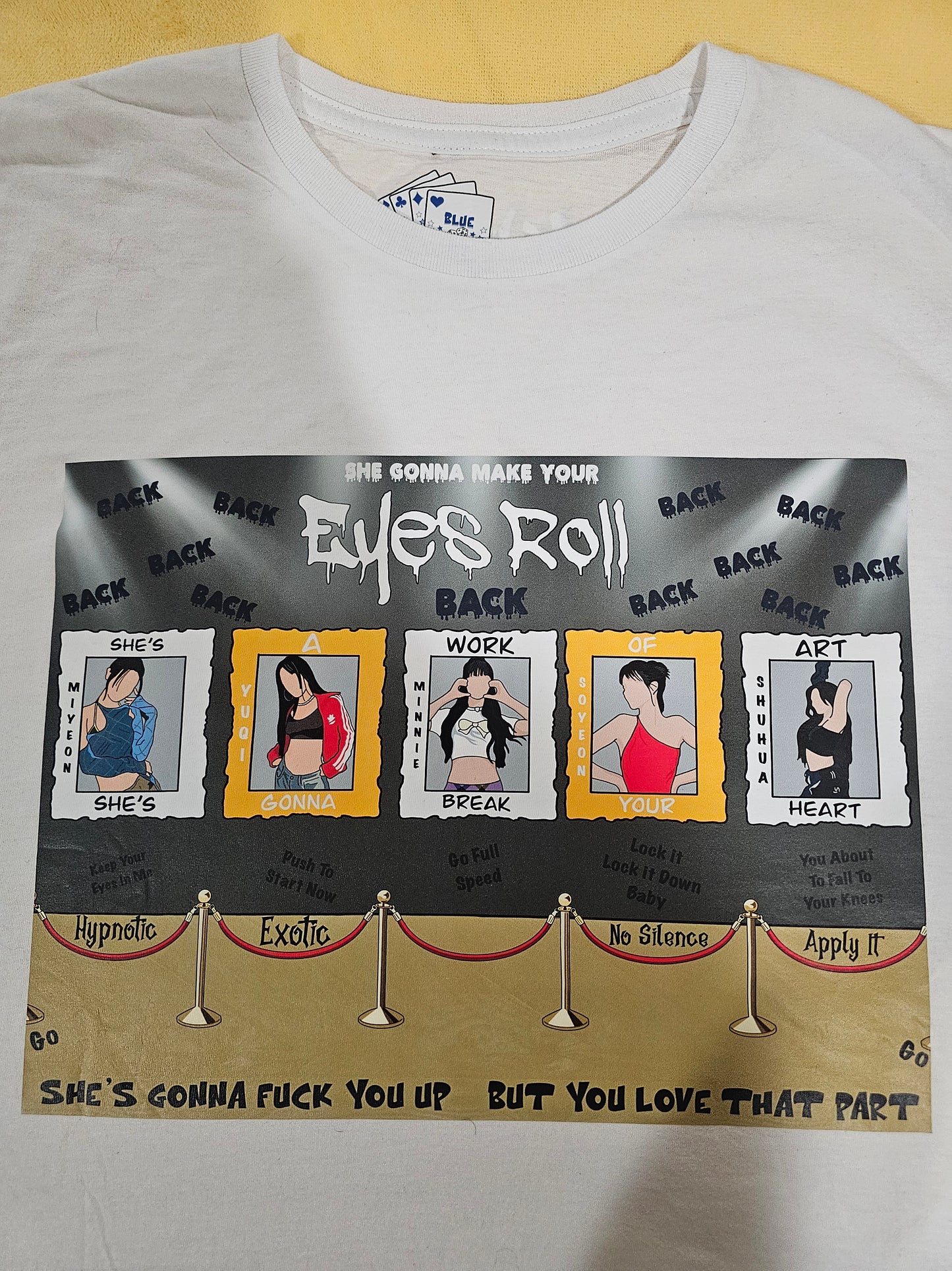 G(I)-dle Eyes Roll Collage Kpop T Shirt