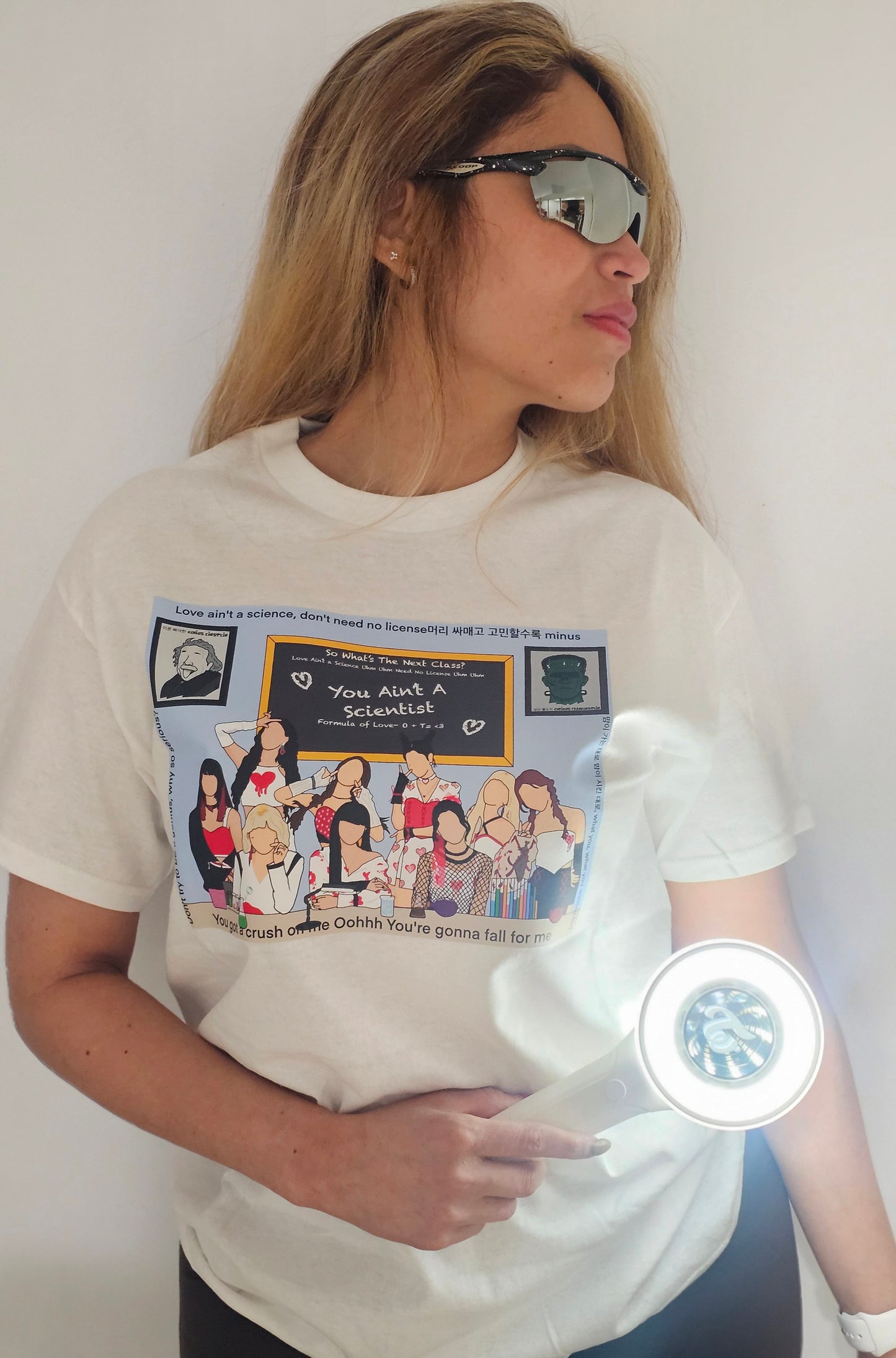 Twice Scientist Collage Kpop Shirt