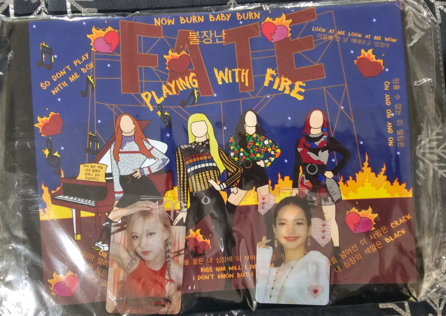 Blackpink Playing With Fire Collage T Shirt