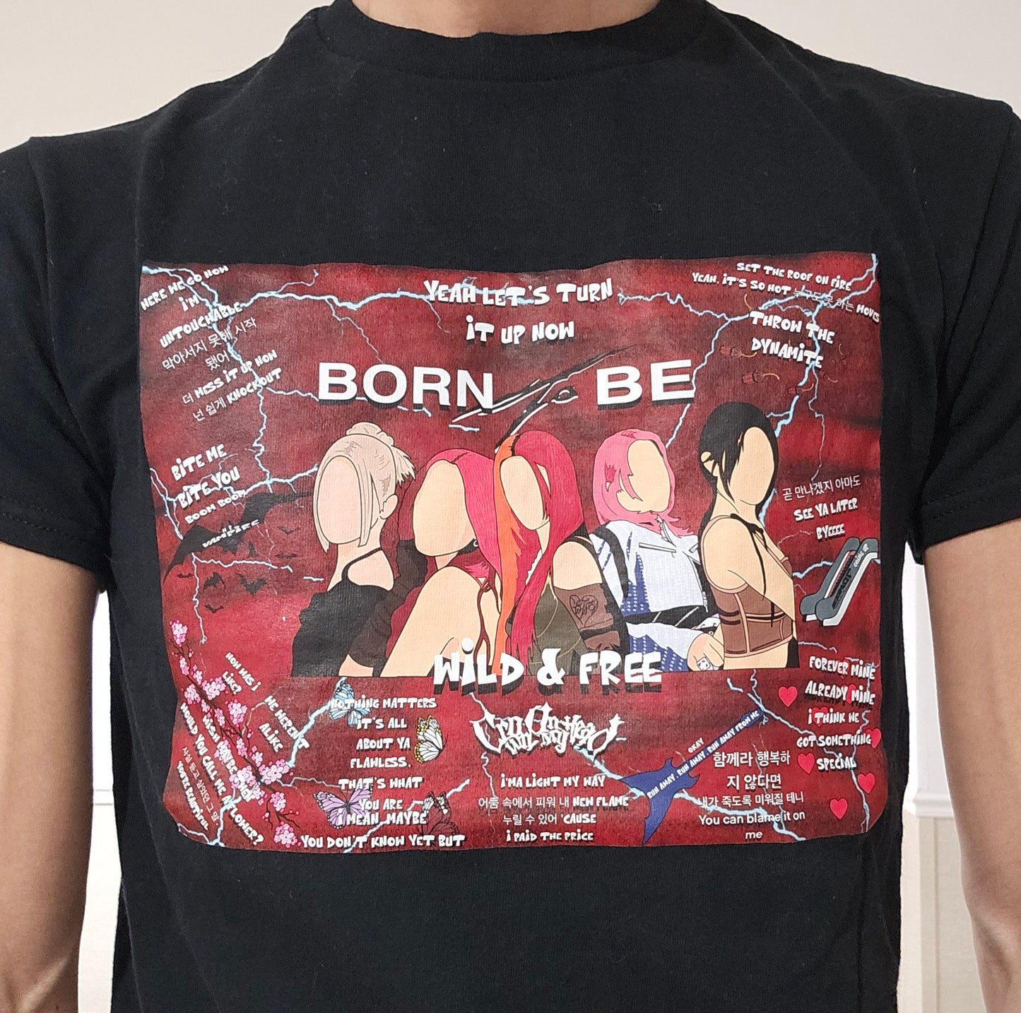 Itzy Born To Be Album Exclusive Collage kpop Shirt