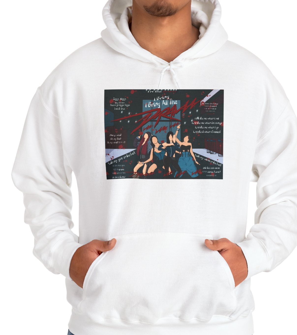 Aespa Drama Collage Kpop Hoodie