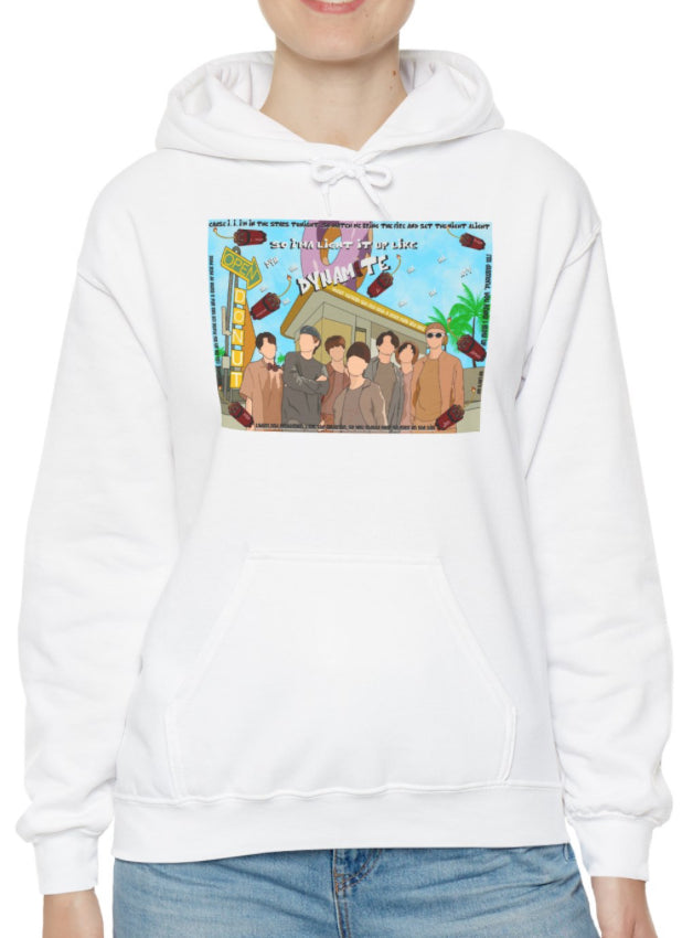 BTS Dynamite Collage Kpop Hoodie