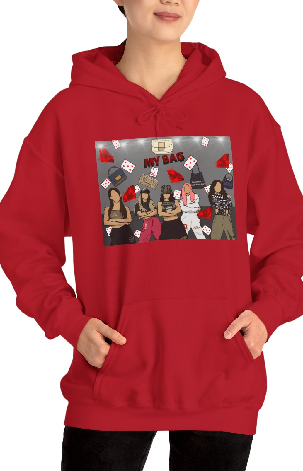 G(I)-dle My Bag Collage kpop Hoodie