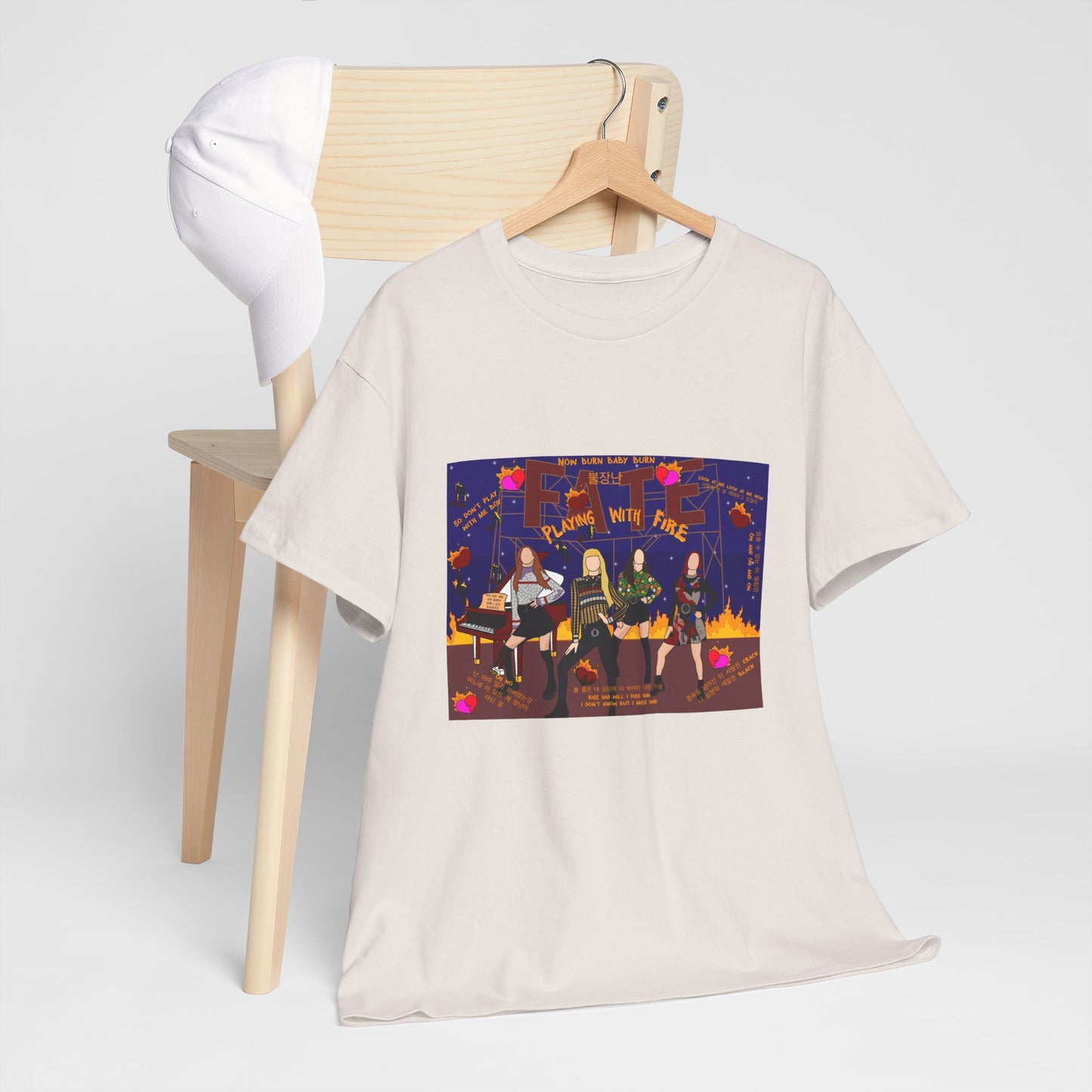 Blackpink Playing With Fire Collage T Shirt