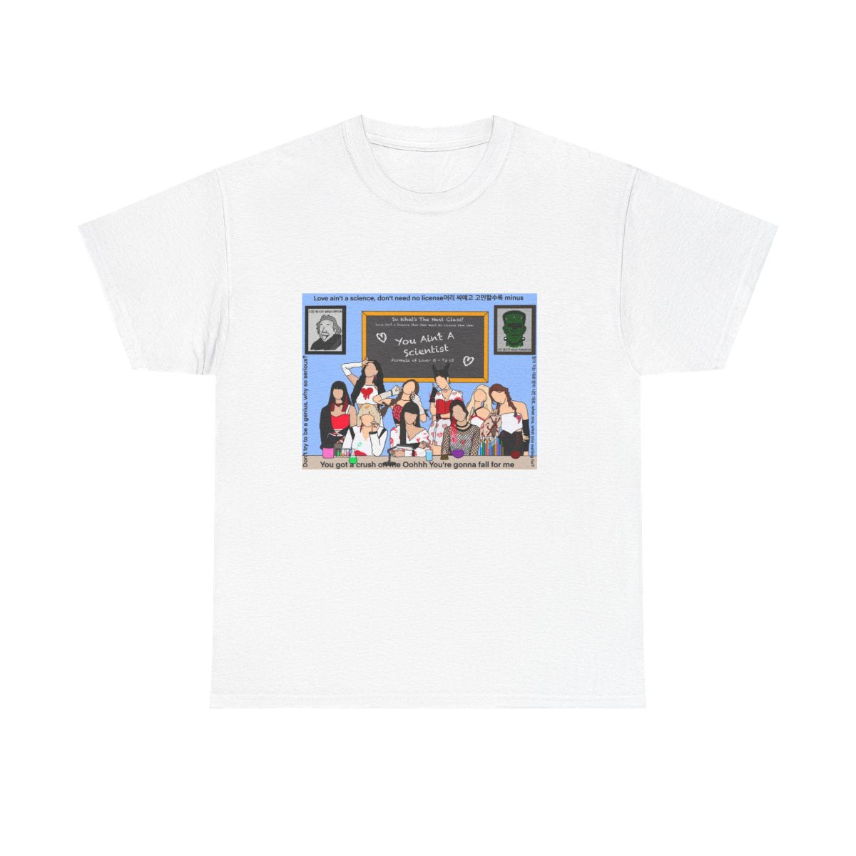 Twice Scientist Collage Kpop Shirt